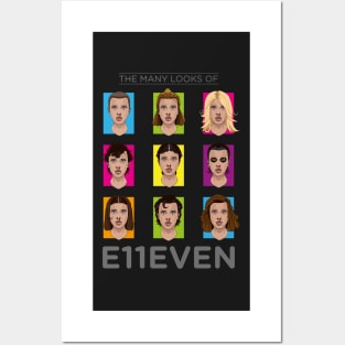 Eleven Netflix Stranger Things Posters and Art